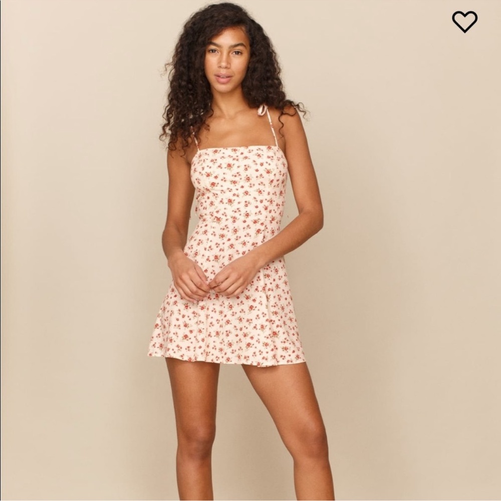 REFORMATION COLETTE BISQUE DRESS